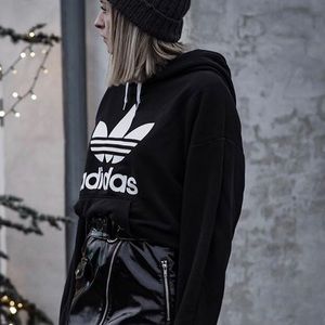 Adidas Cropped Hoodie